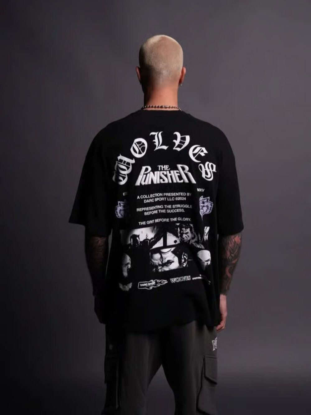 Darc‎ Sport Marvel Punisher Hero Elite Series Tee Black Large Limited 522/1000